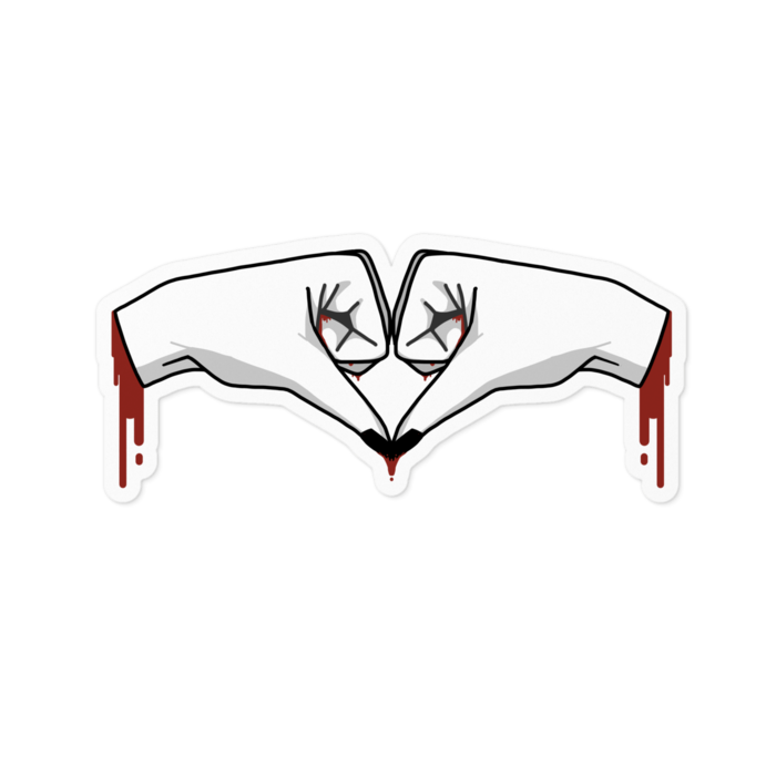 ステッカー - 100 x 100 (mm)