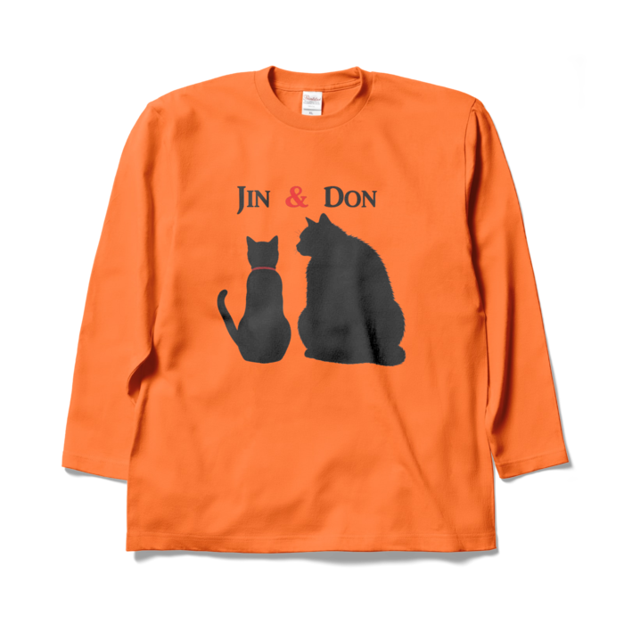 ロングスリーブTシャツ - XL - オレンジ