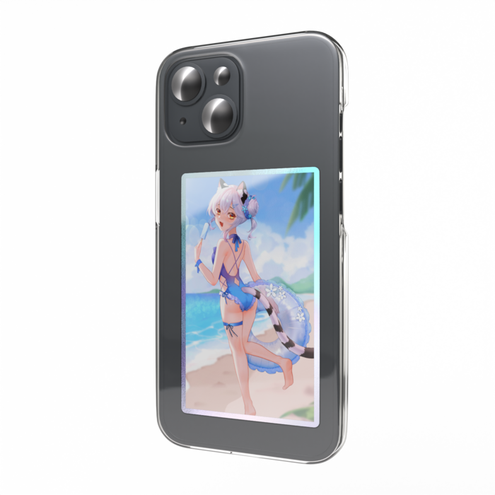 オーロラスマホステッカー - W55 × H91mm 以内
