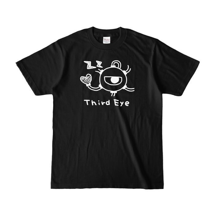 カラーTシャツ(濃色) - S - ブラック