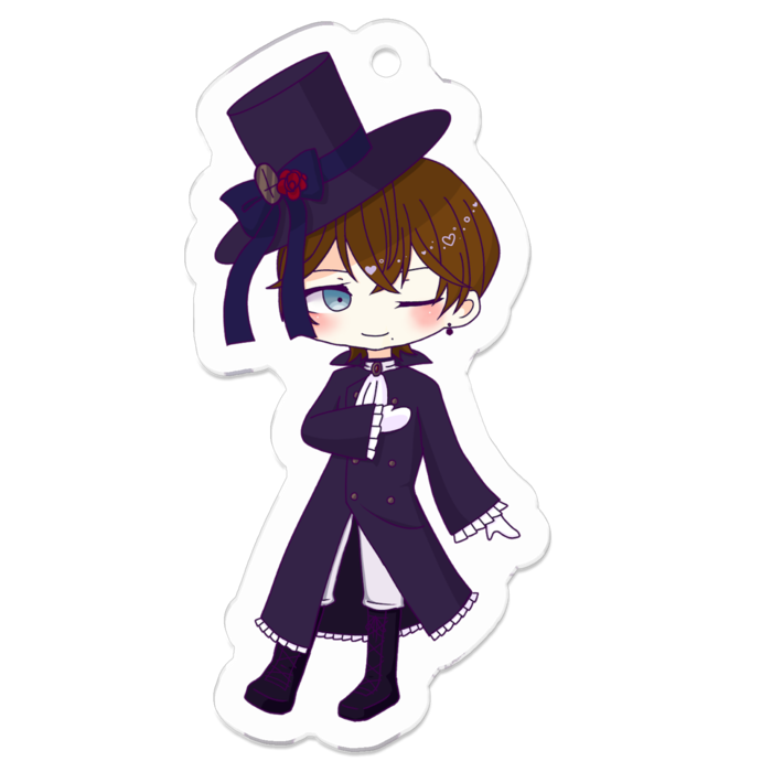 アクリルキーホルダー - 50 x 50 (mm)