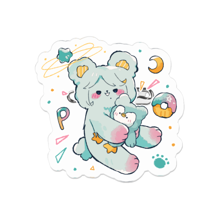 アクリルバッジ - 50 x 50 (mm)