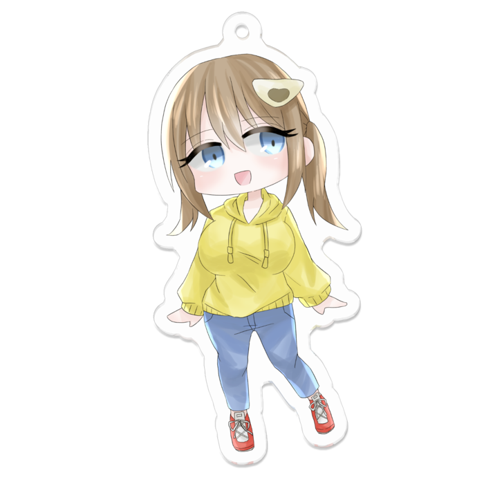 アクリルキーホルダー - 70 x 70 (mm)