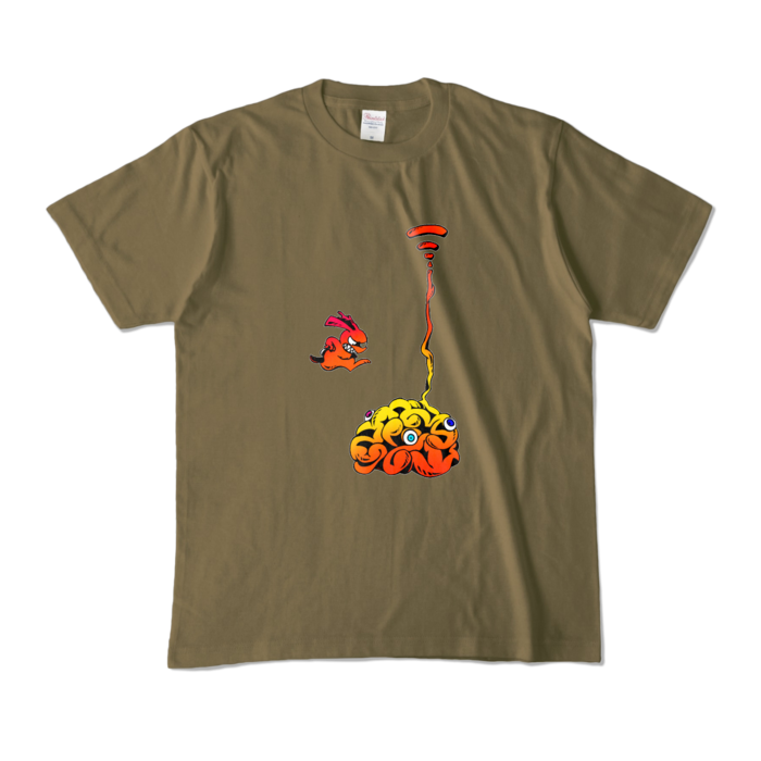 カラーTシャツ - M - オリーブ (濃色)(1)
