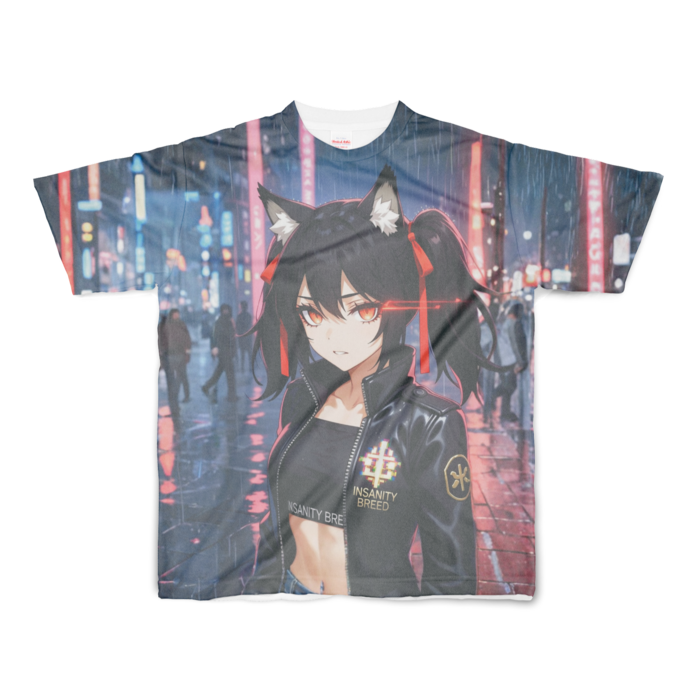 フルグラフィックTシャツ - S - 正面印刷のみ