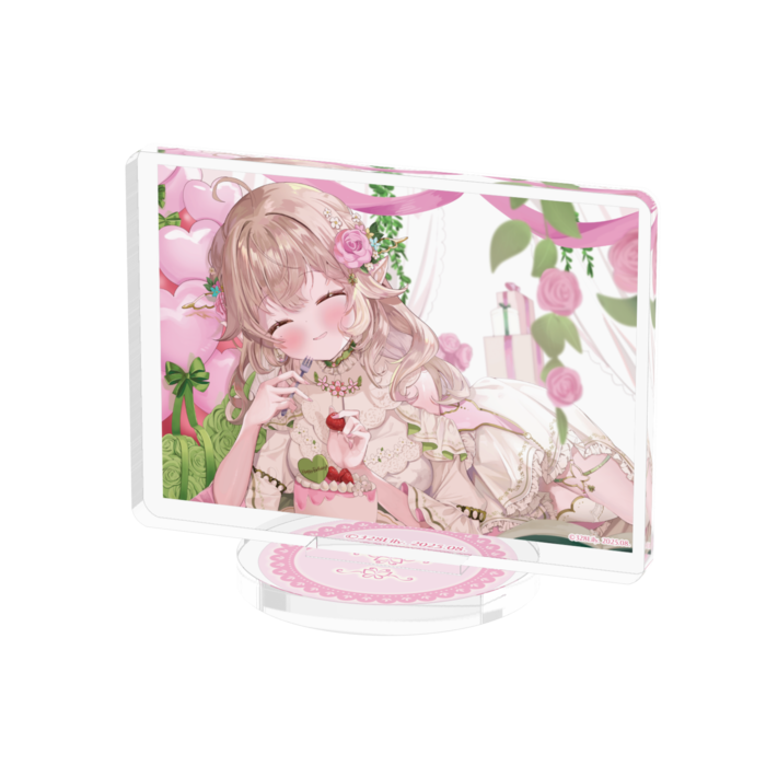 アクリルフィギュア - 50x50mm(にっこり)