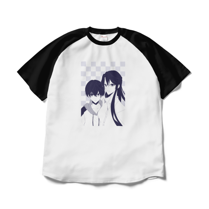【彼女についた初めての嘘】ラグランTシャツ - XL - 