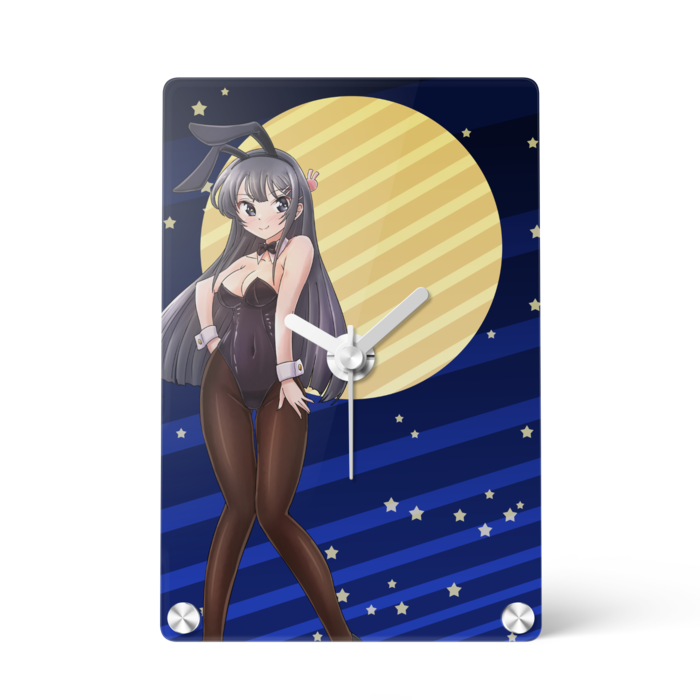 アクリル時計 - 100x148mm