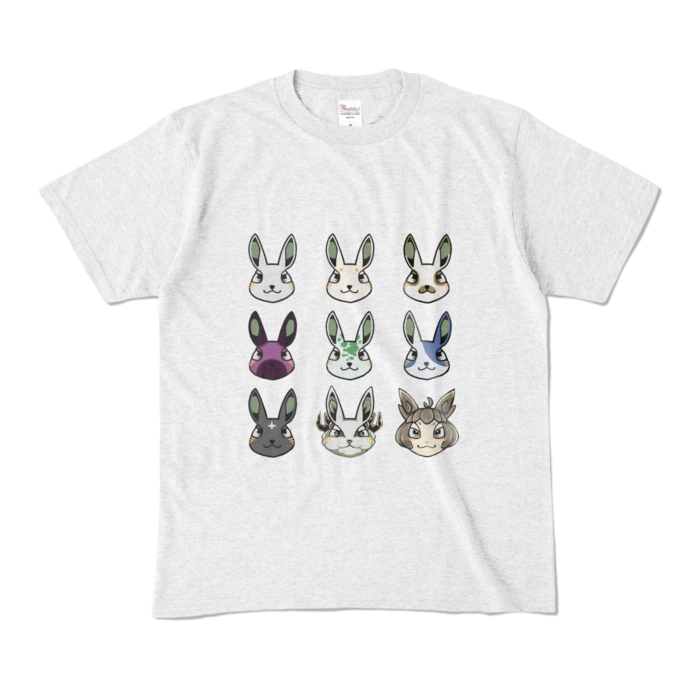 カラーTシャツ - M - アッシュ (淡色)