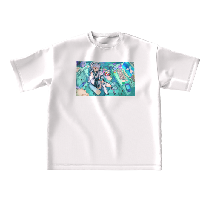 ビッグシルエットTシャツ - L - 正面