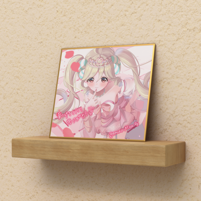 色紙 ／ミニサイズ（H120 × W135mm）