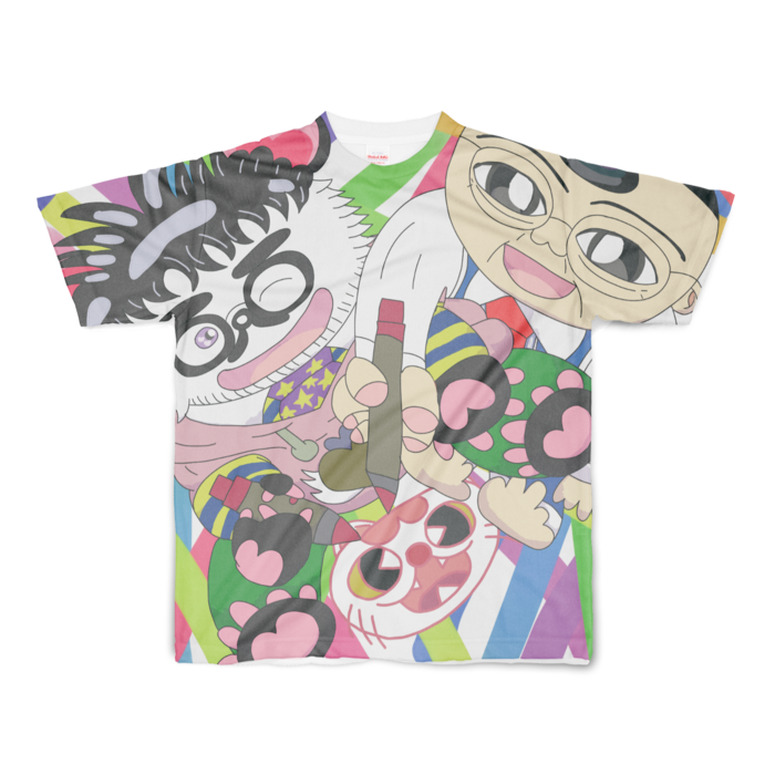 フルグラフィックTシャツ - S - 両面印刷