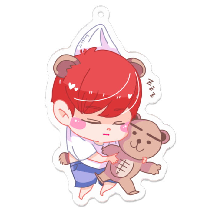 アクリルキーホルダー - 70 x 70 (mm)