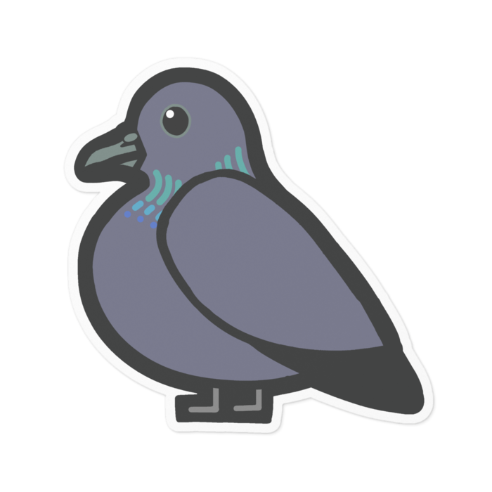 ステッカー - 100 x 100 (mm)