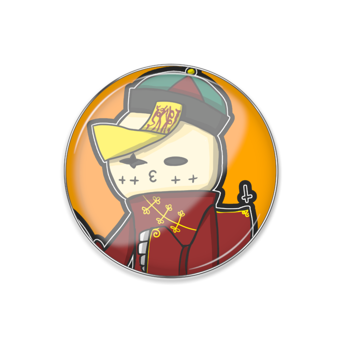 ピンバッジ - 丸形25mm