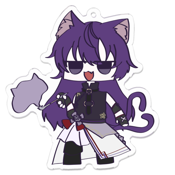 アクリルキーホルダー - 70 x 70 (mm)