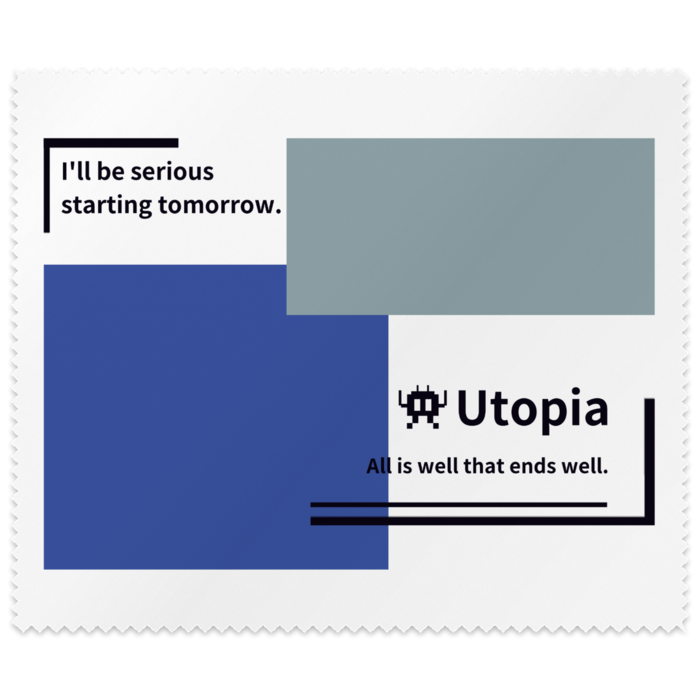 メガネ拭き　シャツ柄Ver