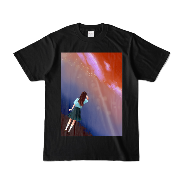 カラーTシャツ - S - ブラック (濃色)