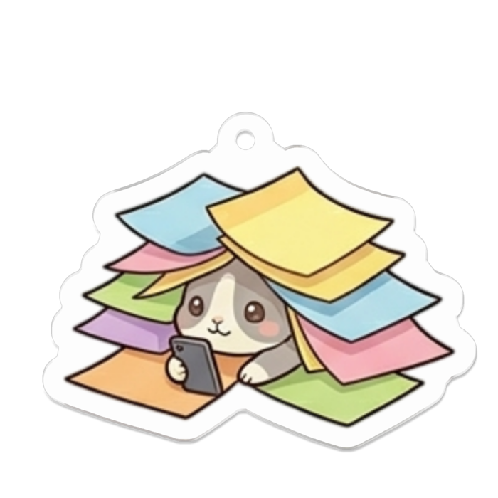 アクリルキーホルダー - 50 x 50 (mm)(13)