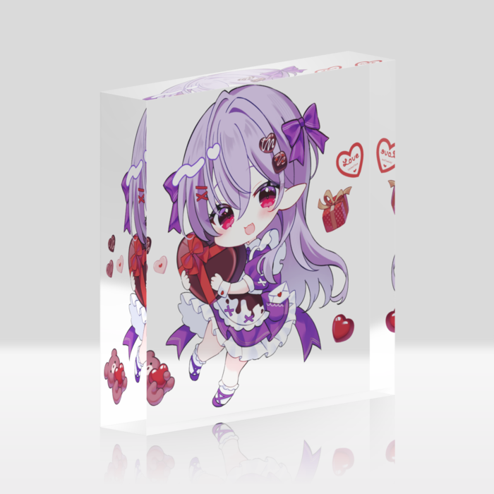 アクリルブロック - 100x100mm