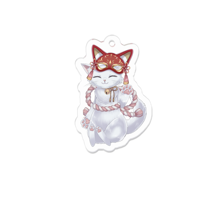 アクリルキーホルダー - 70 x 70 (mm)