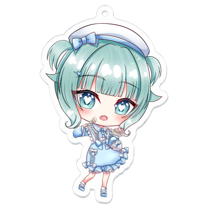 アクリルキーホルダー - 70 x 70 (mm)