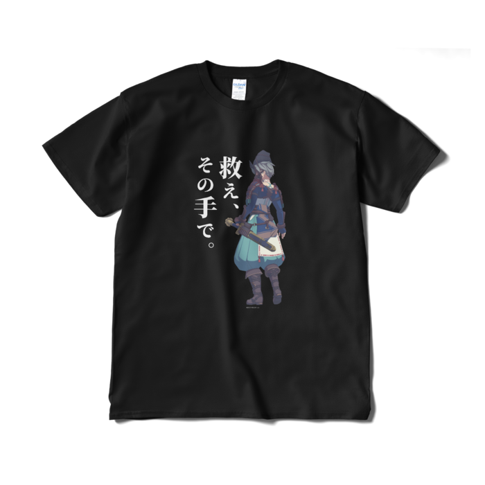 『オノゴロ物語』救え－マサタケ（B）Tシャツ（短納期） - XL - ブラック