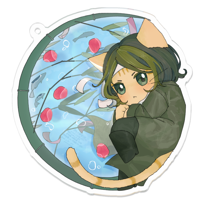 アクリルキーホルダー - 70 x 70 (mm)