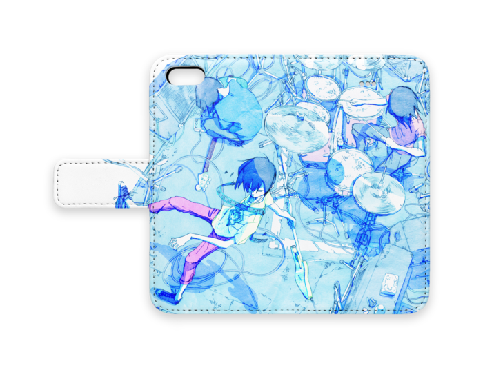 手帳型iPhoneケース - iPhone5 - ストラップ穴 なし