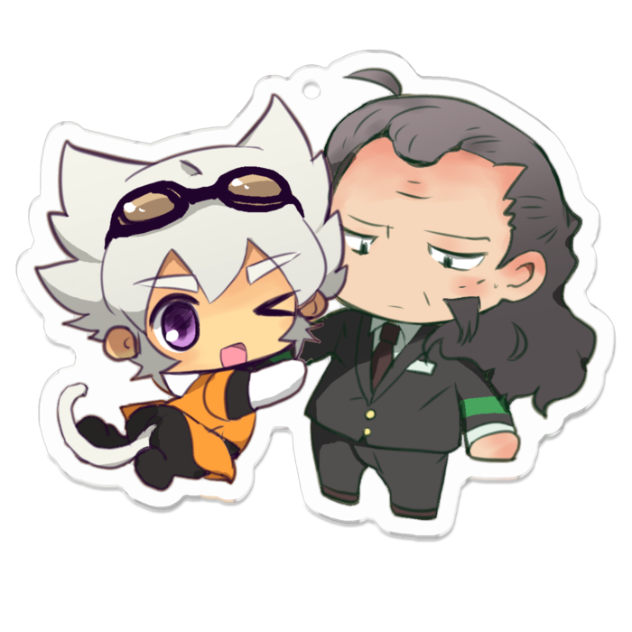 アクリルキーホルダー - 70 x 70 (mm)