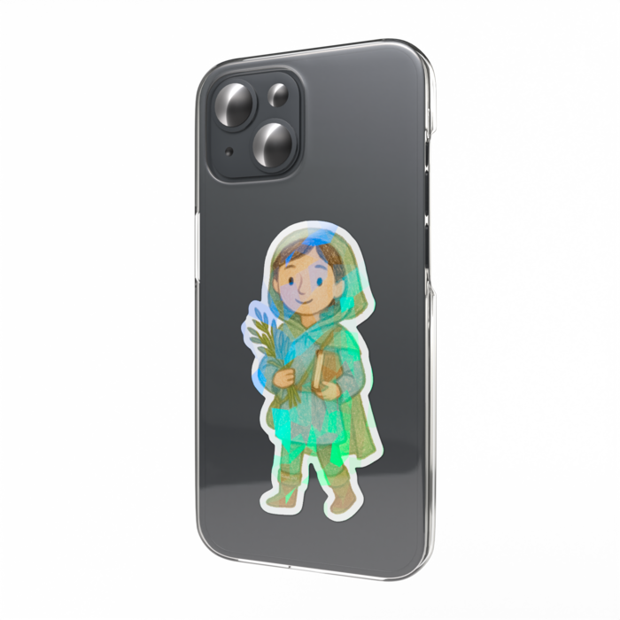 ホログラムスマホステッカー - 縦