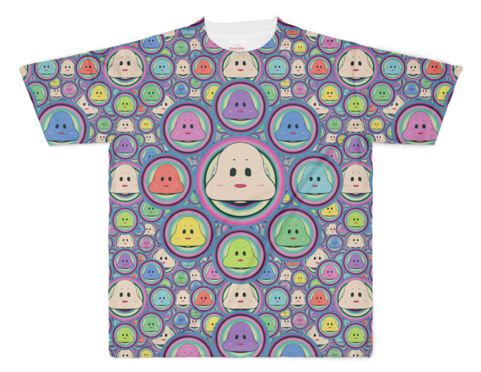 フルグラフィックTシャツ - XL - 両面印刷