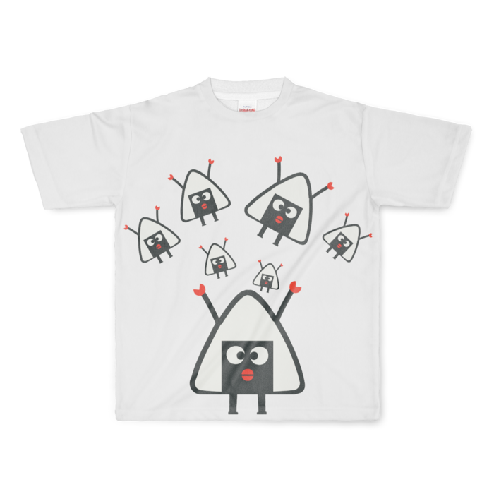 フルグラフィックTシャツ - L - 正面印刷のみ