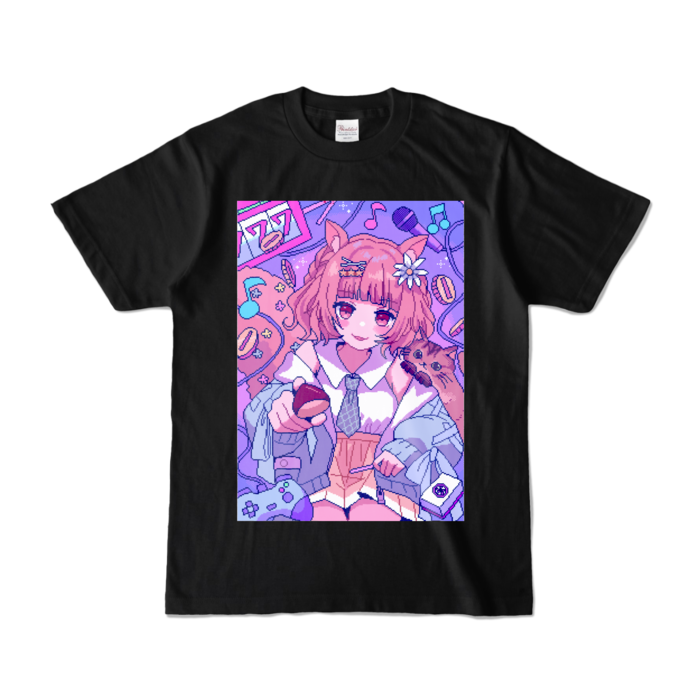 カラーTシャツ - S - ブラック (濃色)
