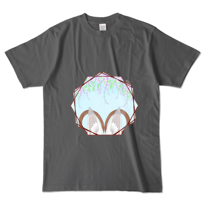 カラーTシャツ - L - チャコール (濃色)