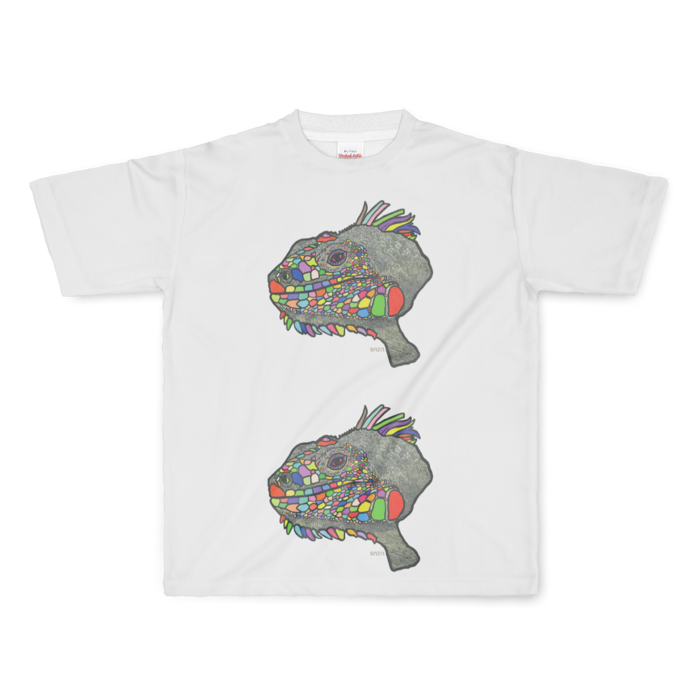 フルグラフィックTシャツ - L - 正面印刷のみ