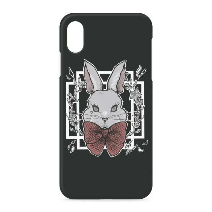 黒🐰iPhoneケース - iPhone XSMax