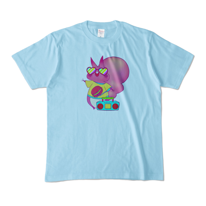 カラーTシャツ - M - ライトブルー (淡色)