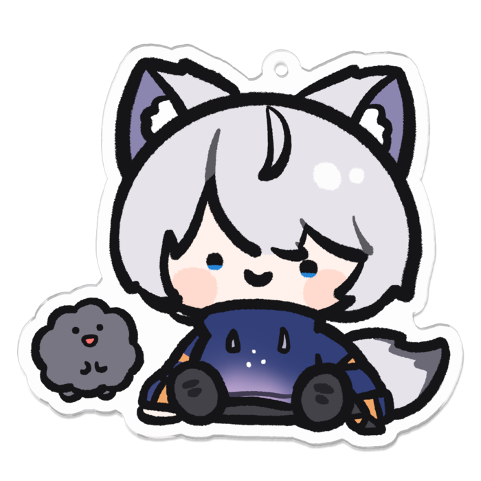 アクリルキーホルダー - 70 x 70 (mm)