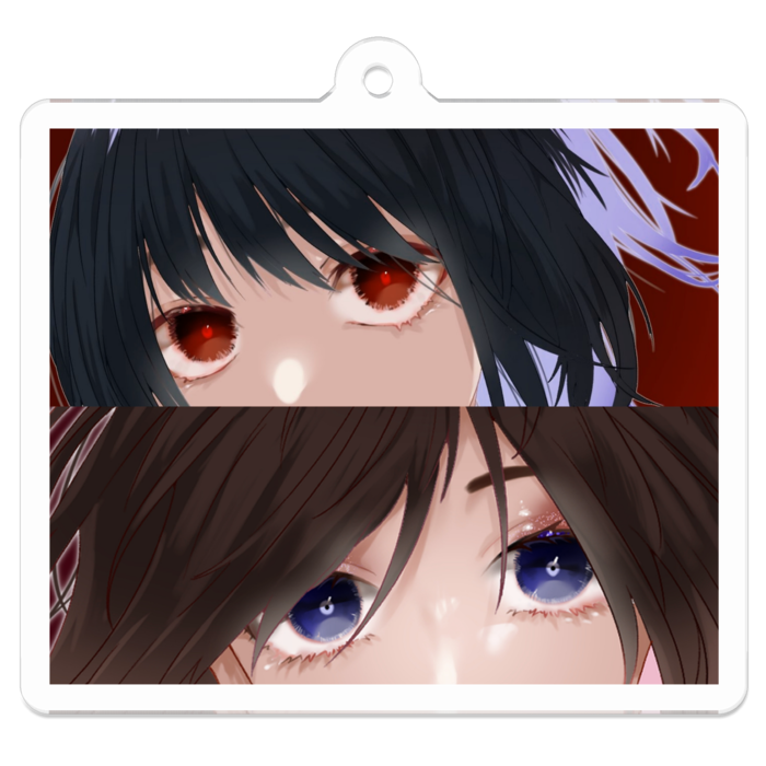 アクリルキーホルダー - 50 x 50 (mm)