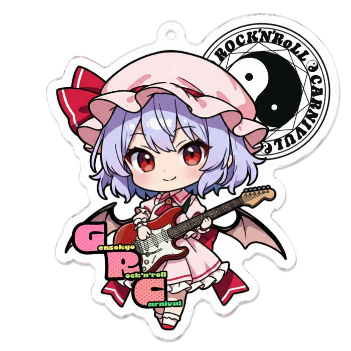 アクリルキーホルダー - 70 x 70 (mm)