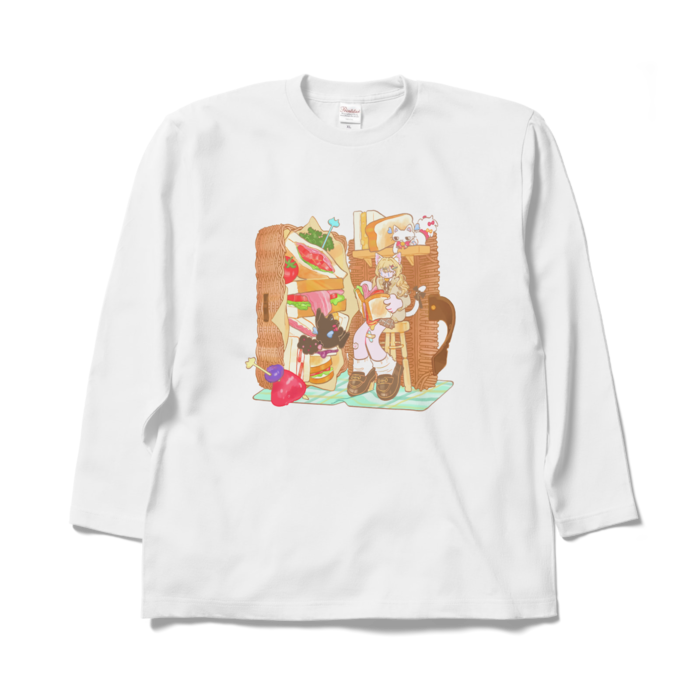 ロングスリーブTシャツ - XL - ホワイト