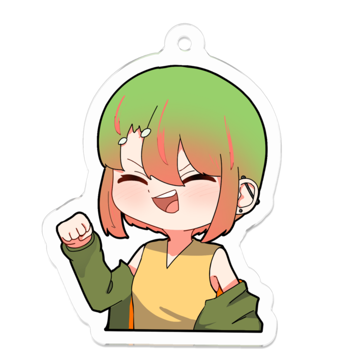 アクリルキーホルダー - 50 x 50 (mm)