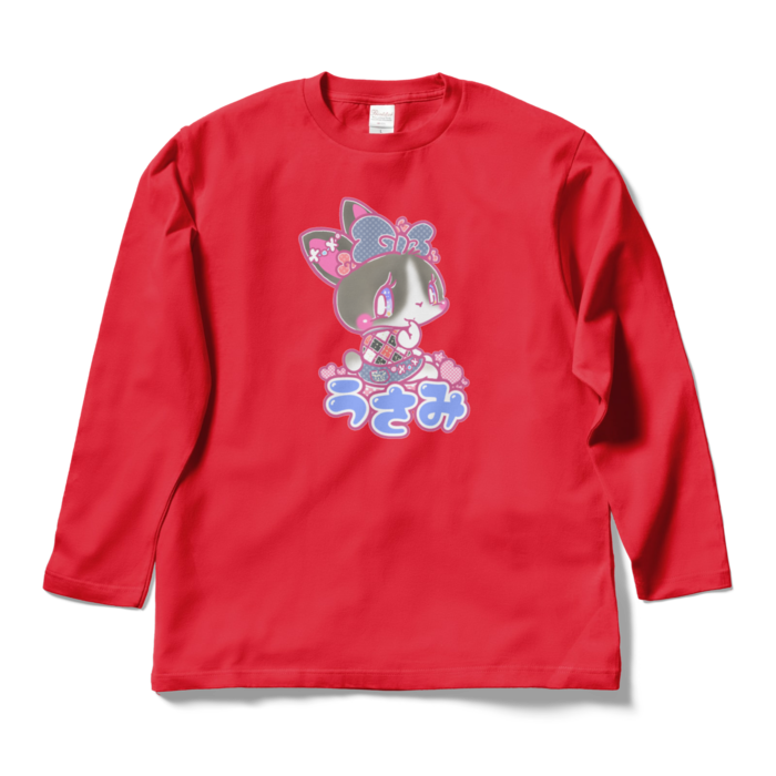 ロングスリーブTシャツ - L - レッド