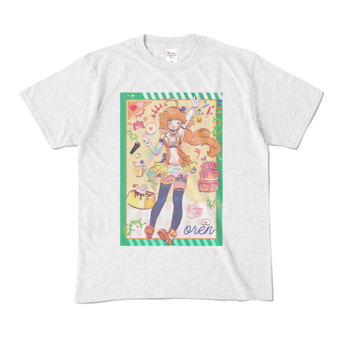 カラーTシャツ - M - アッシュ (淡色)