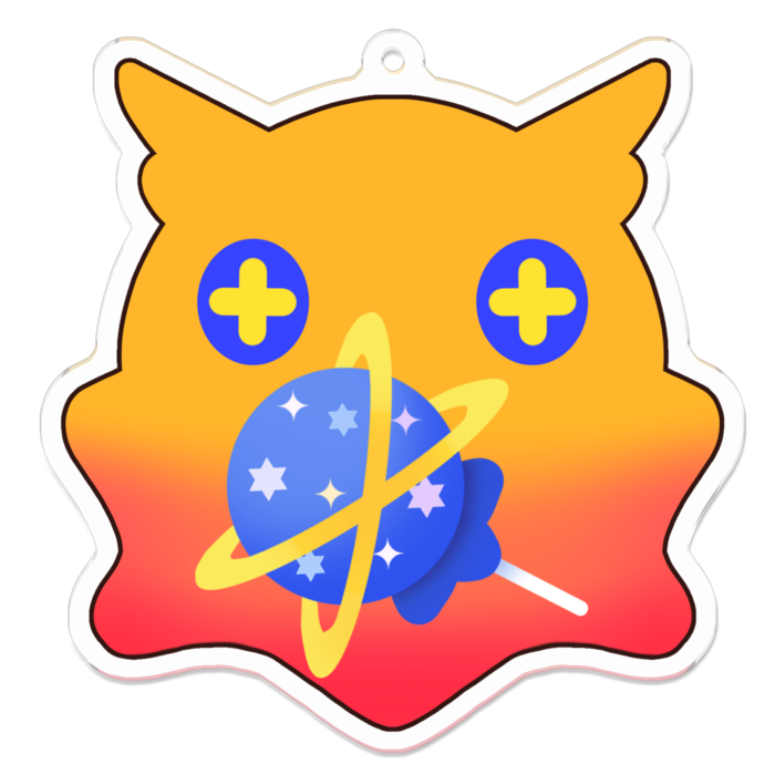 アクリルキーホルダー - 70 x 70 (mm)