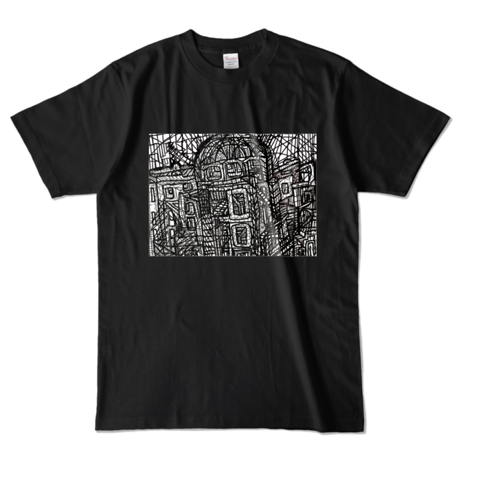 カラーTシャツ - L - ブラック （濃色）