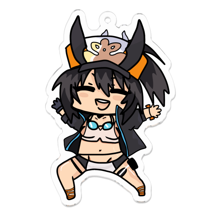 アクリルキーホルダー - 70 x 70 (mm)