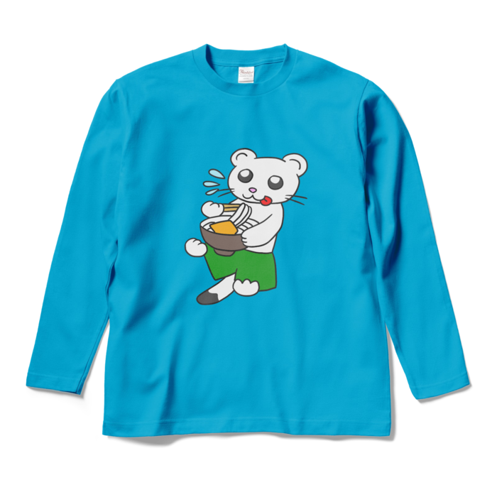 ロングスリーブTシャツ - M - ターコイズ