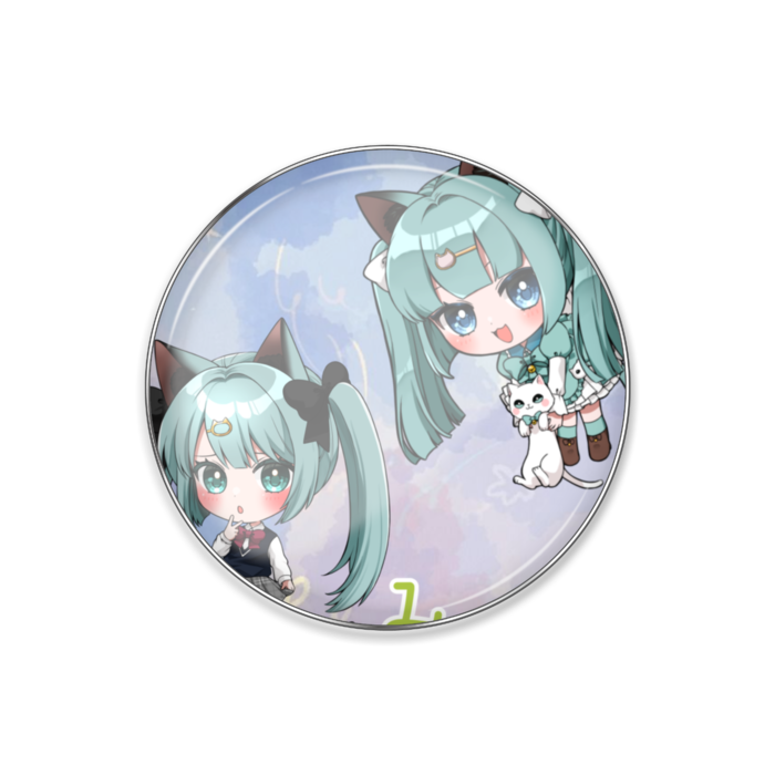 ピンバッジ - 丸形25mm